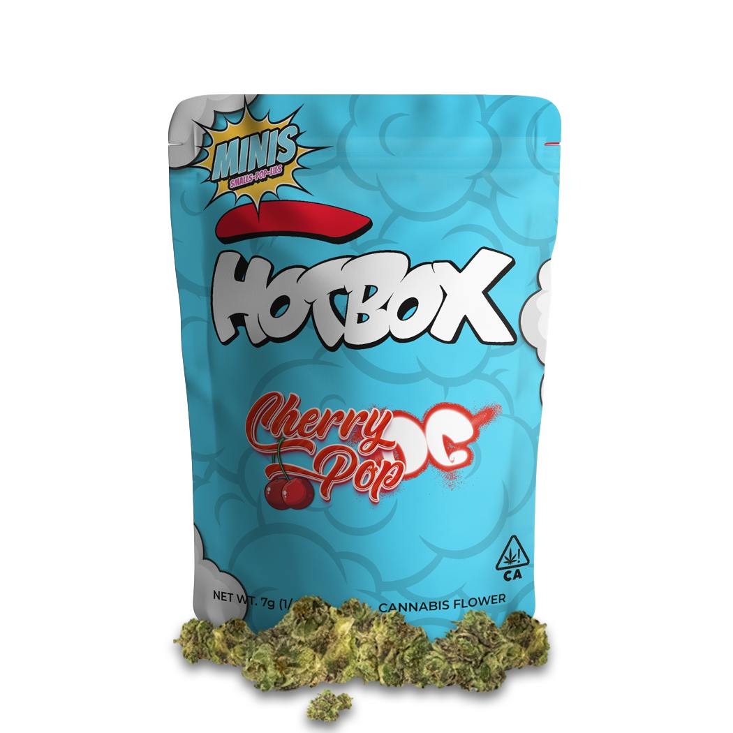 HOTBOX | Cherry Pop OG Indica Minis (7g or 1/4 oz) Indoor Flower
