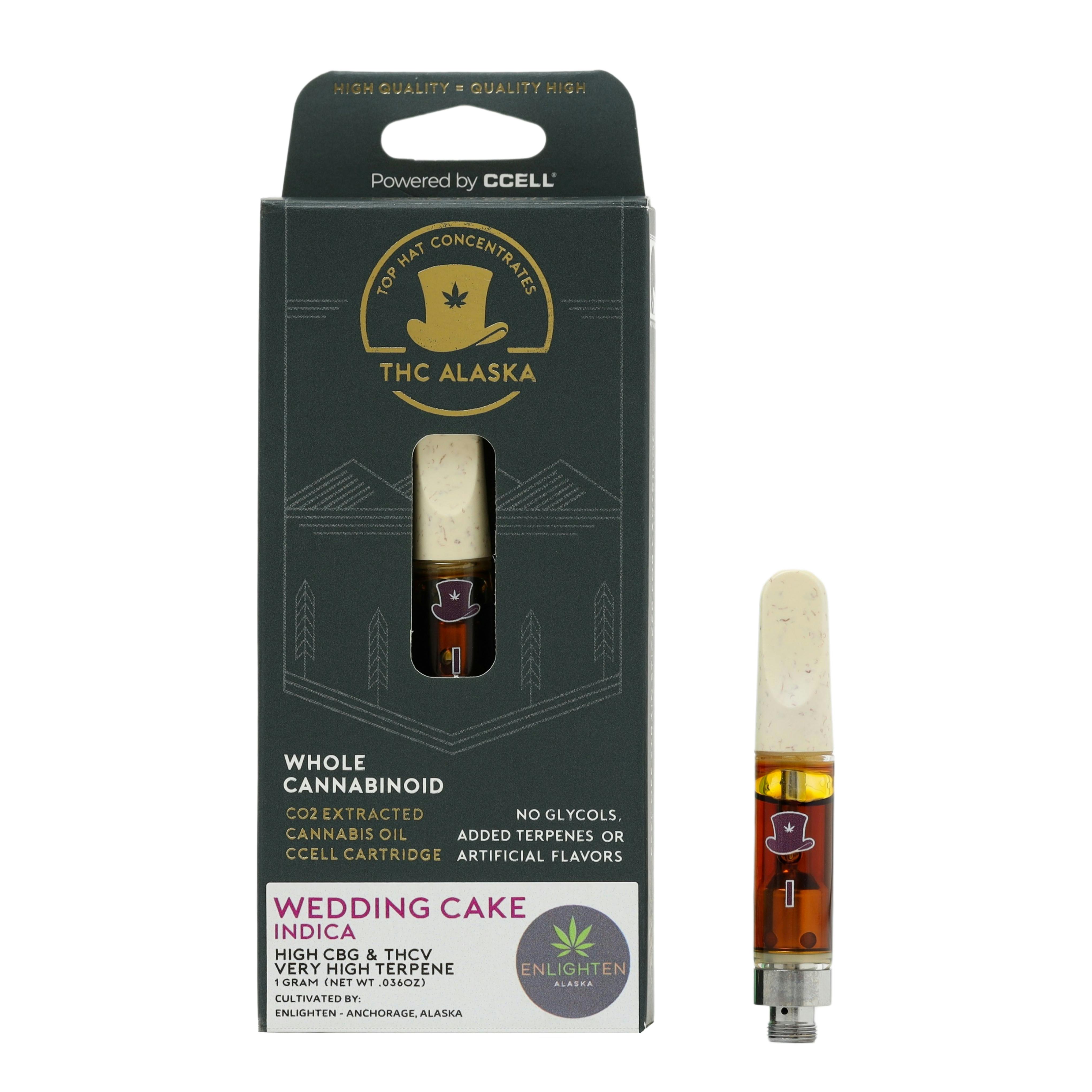 Wedding Cake CO2 Cartridge 1g Enlighten