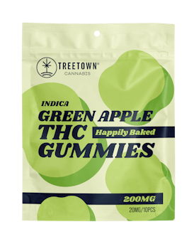 Green Apple- Standard 200mg Gummies