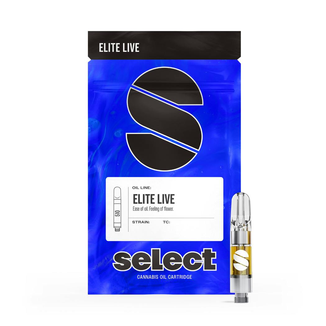 Select Oil Elite Live Strawberry Diesel Cartridge [0.5g] Weedmaps
