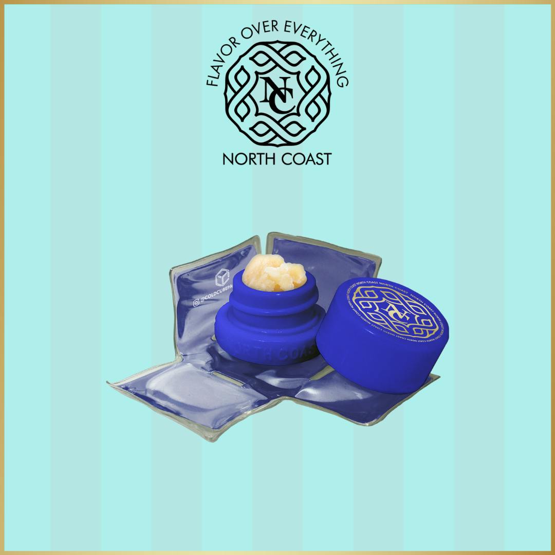 North Coast x Adams Family Kush Mintz Cold Cure Rosin 1g Tier 3