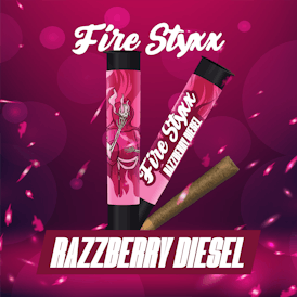 1G Fire Styxx | Razzberry Diesel | Glorious Cannabis Co.