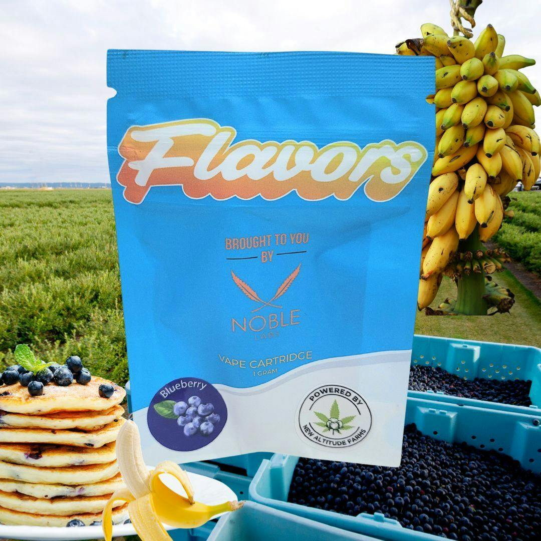 Noble Labs - Flavors Vape Cart 1g | Blueberry Banana Pancake by Noble Labs