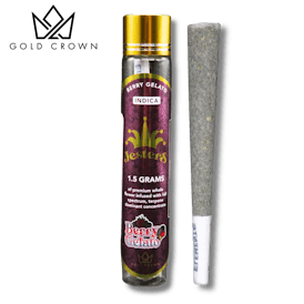 Gold Crown | Jesters | Infused Pre Roll 1.5g | Berry Gelato