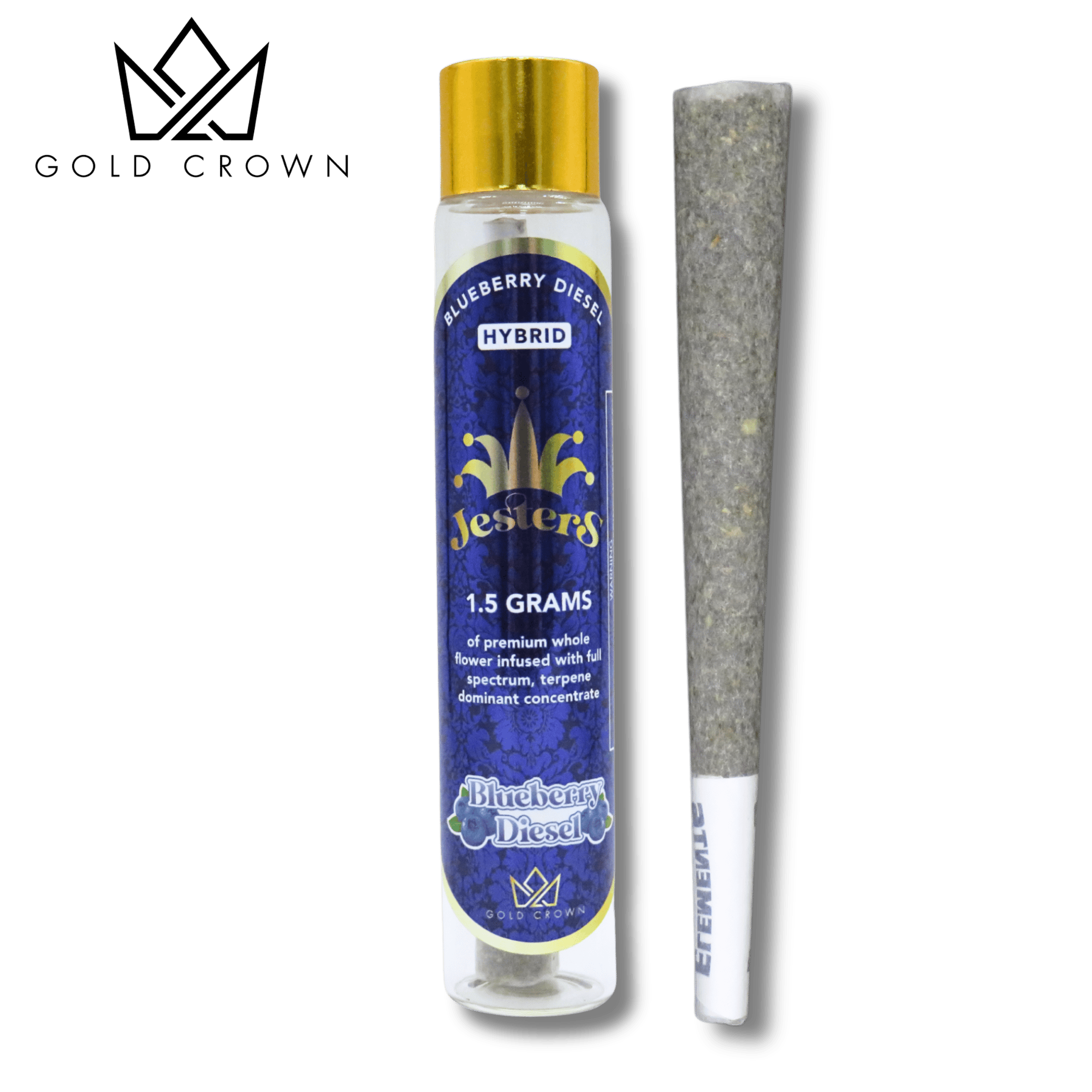 Blueberry Diesel Infused Joint 1.5g