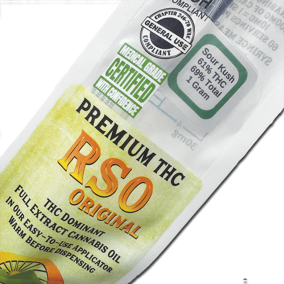 RSO Original | Sour Kush | Hybrid | 1g