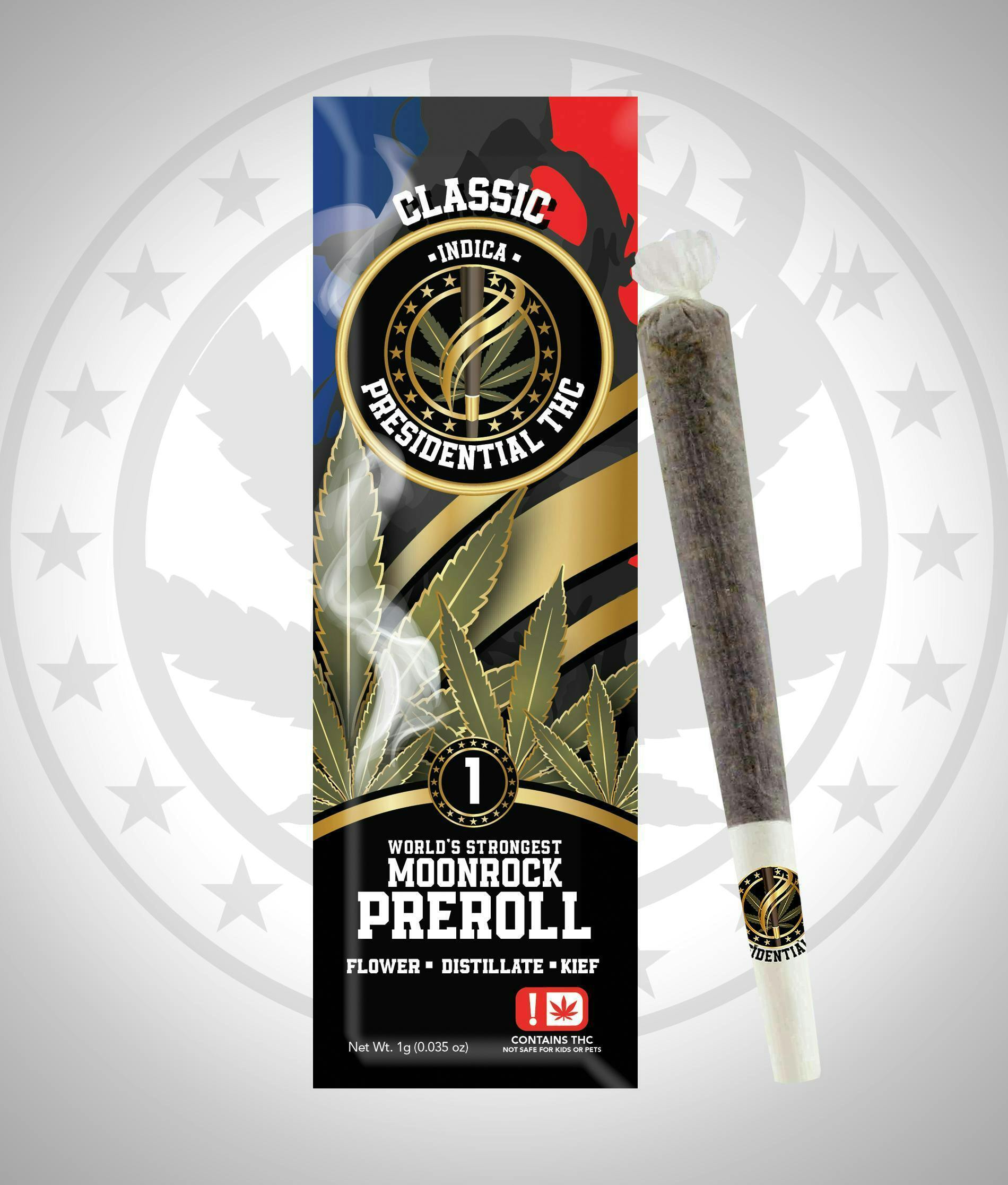 Classic | Moon Rock Preroll Infused Joint | 1g