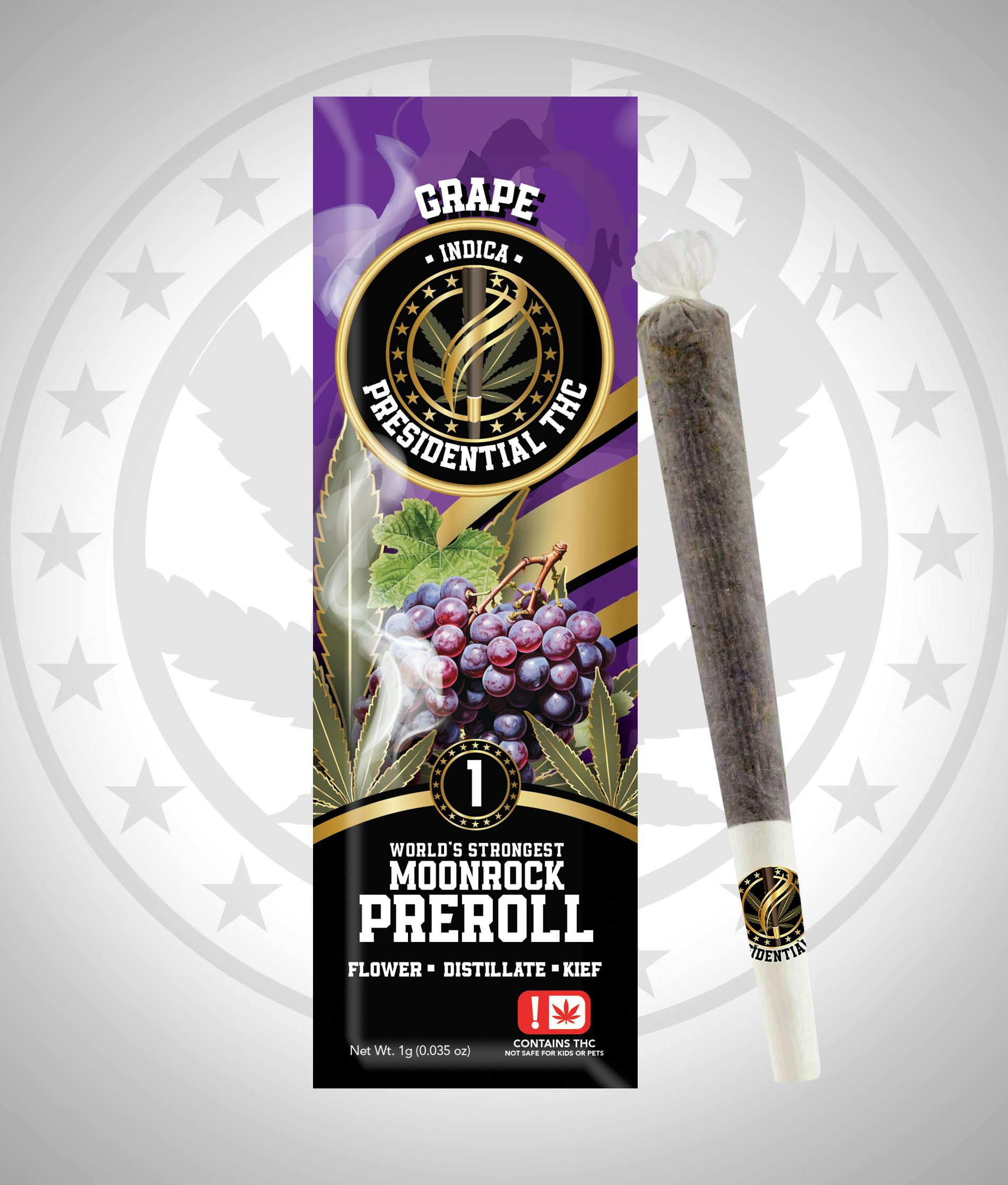 Presidential THC — Moon Rock - Grape
