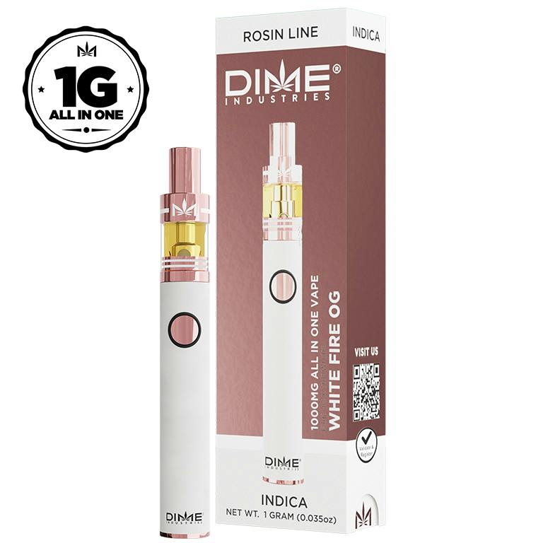 Dime Industries | White Fire OG | Rosin Disposable | 1g
