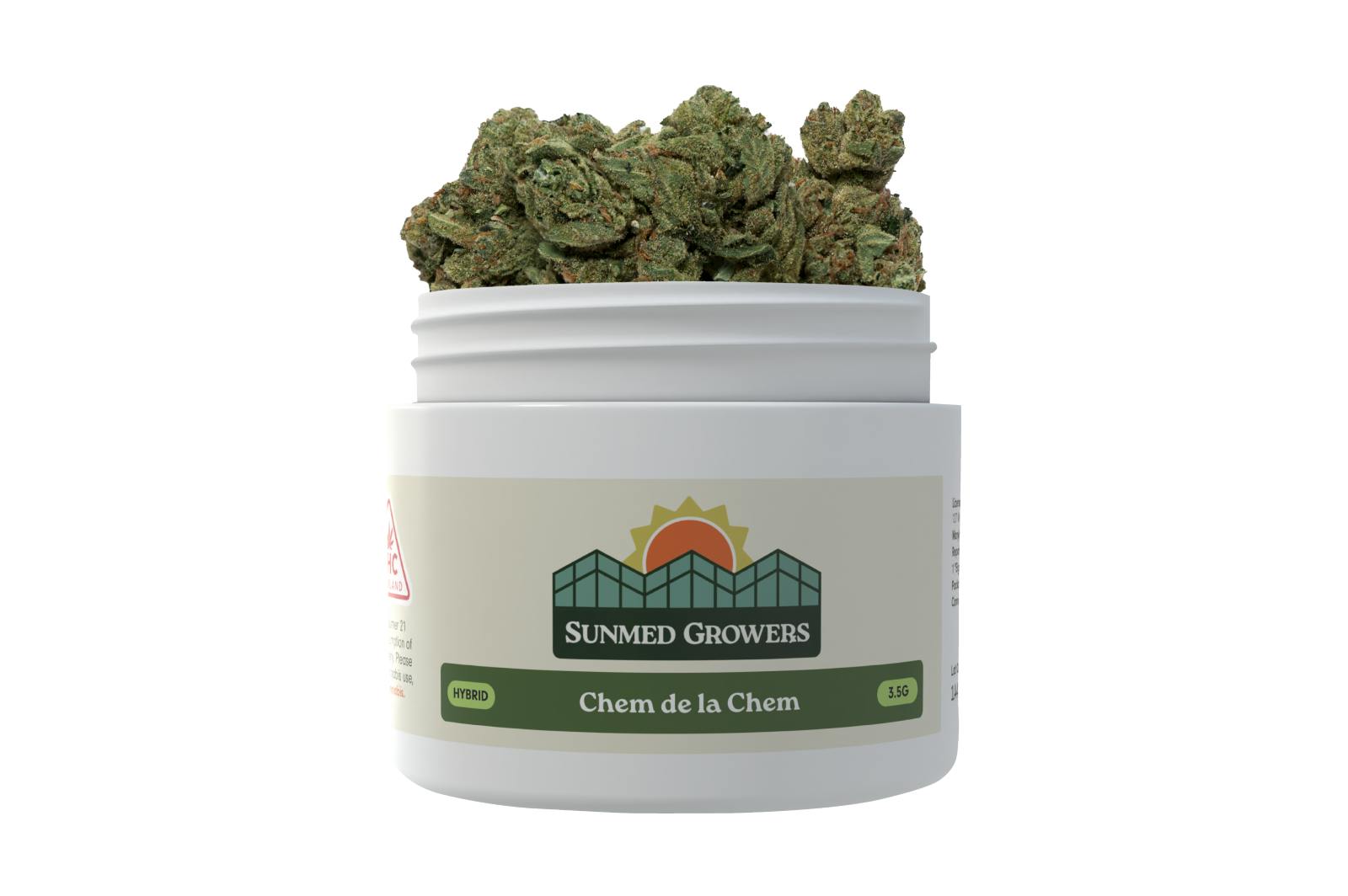 Chem de la Chem Flower (3.5g) by SunMed Growers