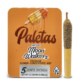 Paletas Maui Citrus Sativa Moon Walkers Infused Pre-rolls 5pk 2.5g
