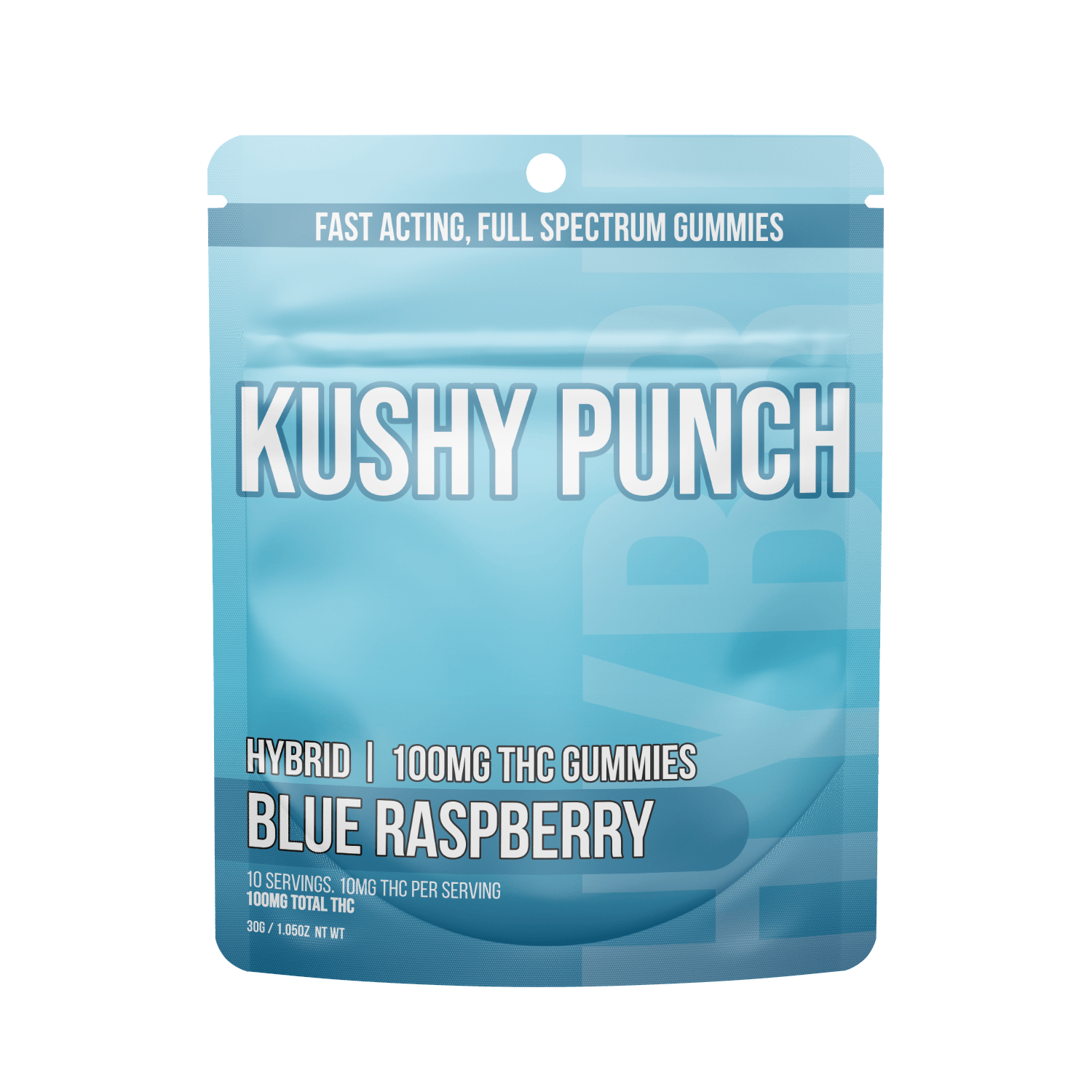 Kushy Punch: Blue Raspberry Individual