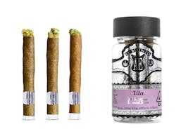 El Bluntito Silver - Lila - .75g x 3pk