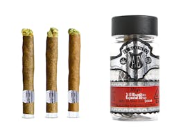 El Bluntito Especial Silver 3-Pack - Rojo - 3 x .85g - Hash Infused