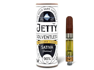 Jetty Extracts - Tropicana Cookies OCal Solventless Cartridge 1g