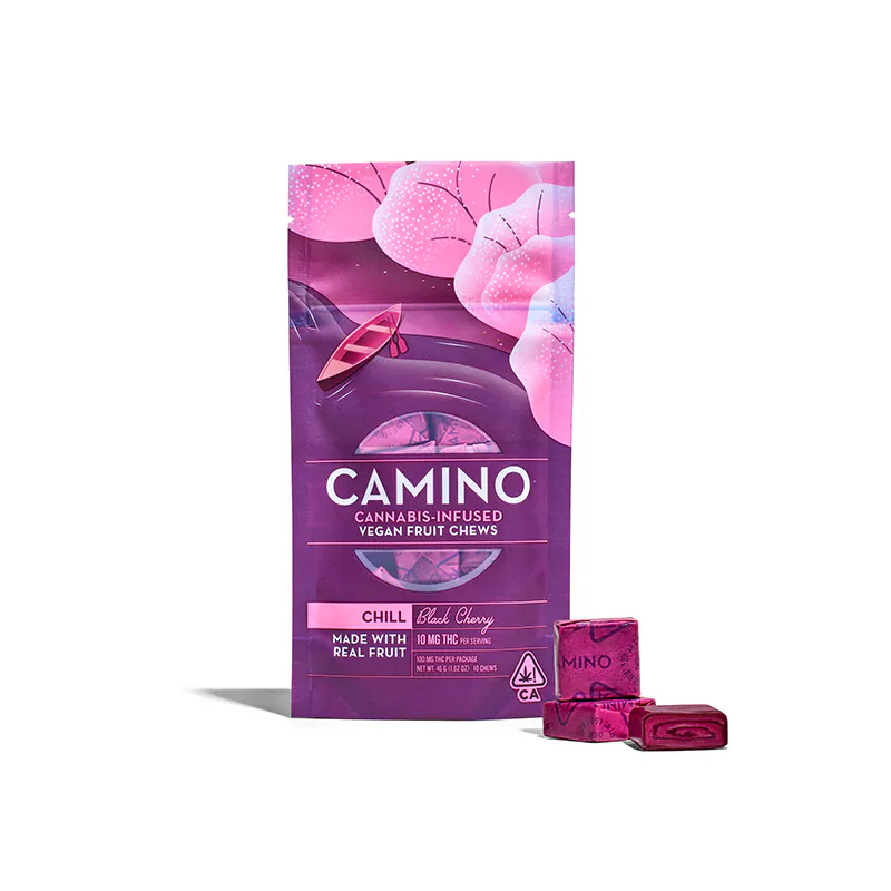 Camino - Camino - 'Chill' Black Cherry - 100mg Fruit Chews - 10pk Main Image