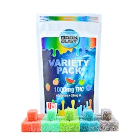 1000MG THC VARIETY PACK - 40 PIECES