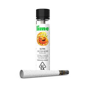 Lime - LIME - Mandarin Cookies - Preroll Infused - .6G - 5Pk