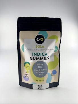 Indica Full Spectrum Gummies - Sola