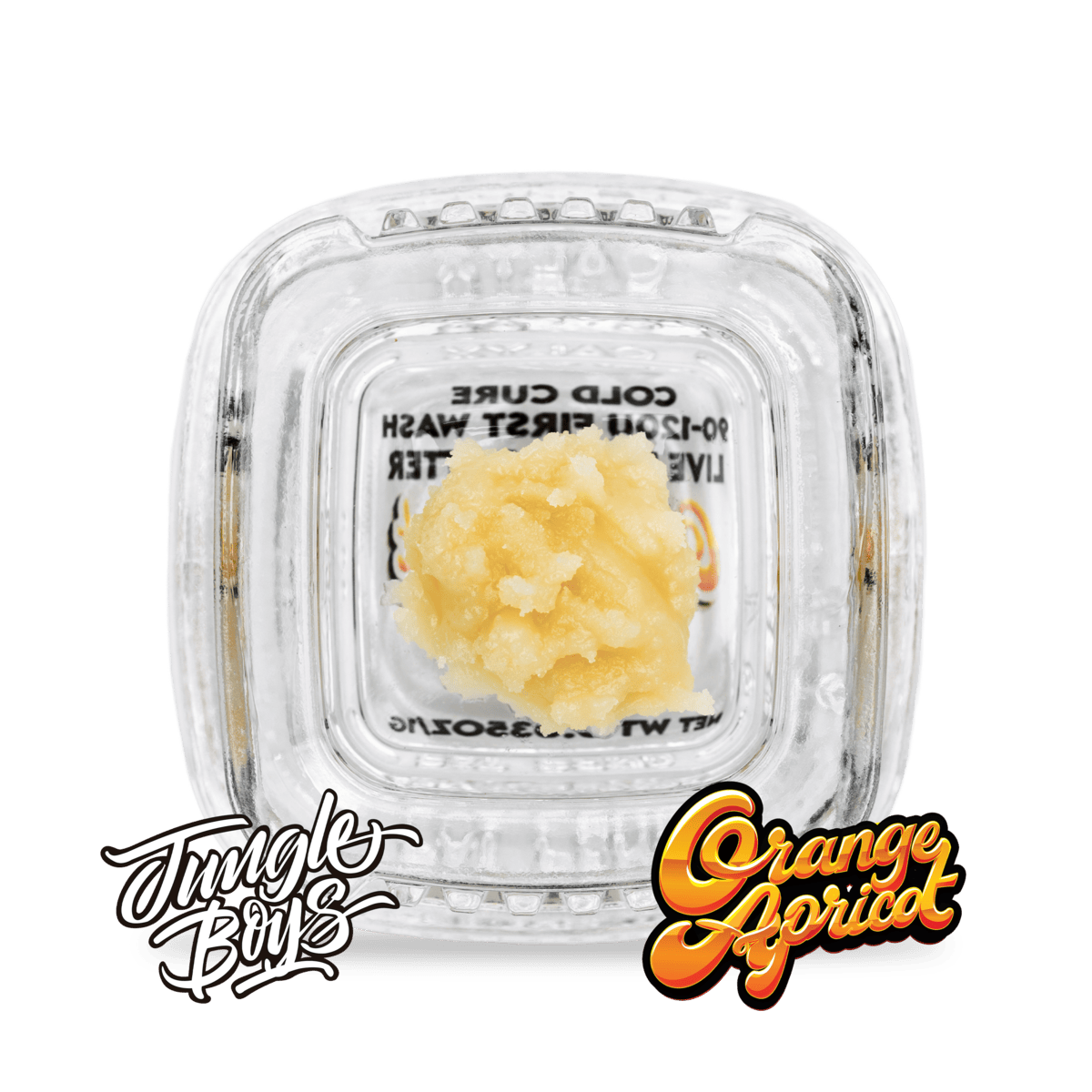 Jungle Boys | Orange Apricot - 1g Cold Cure 90-120u 1st Wash Rosin Batter