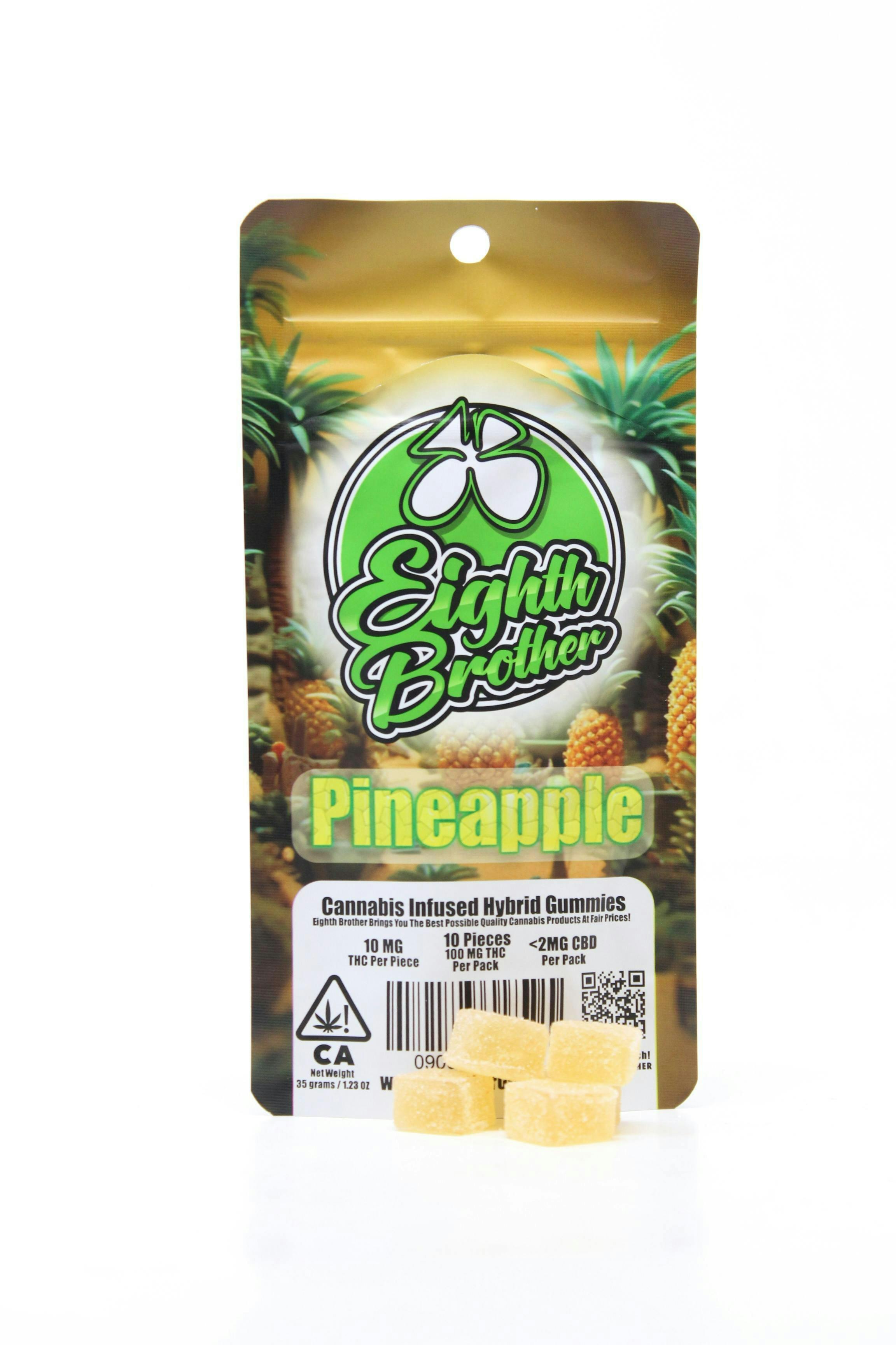 Pineapple Gummies 10pk
