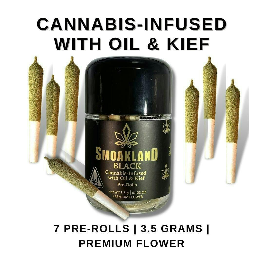 Smoakland Black | Northern Lights | Infused Minis | 0.5g ea | 7pk