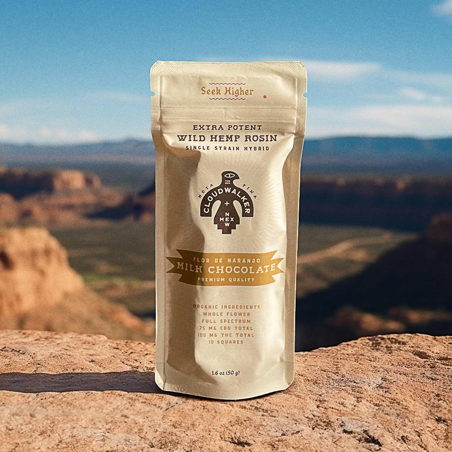 Flor de Naranjo Hybrid Organic Milk Chocolate - .75:1 - CBD:THC