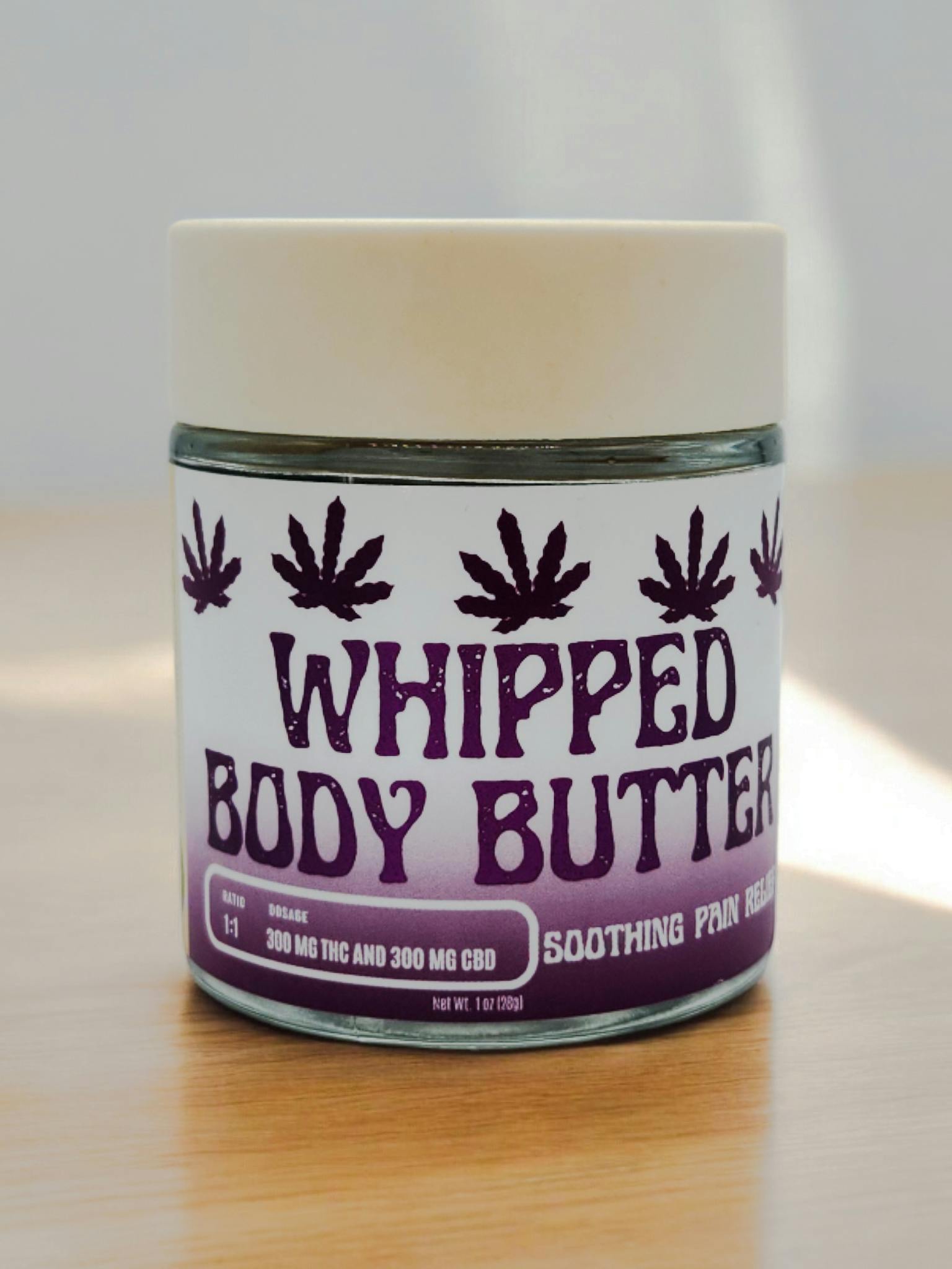 Whipped Body Butter 300mg