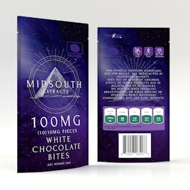 White Chocolates Pieces - 100mg