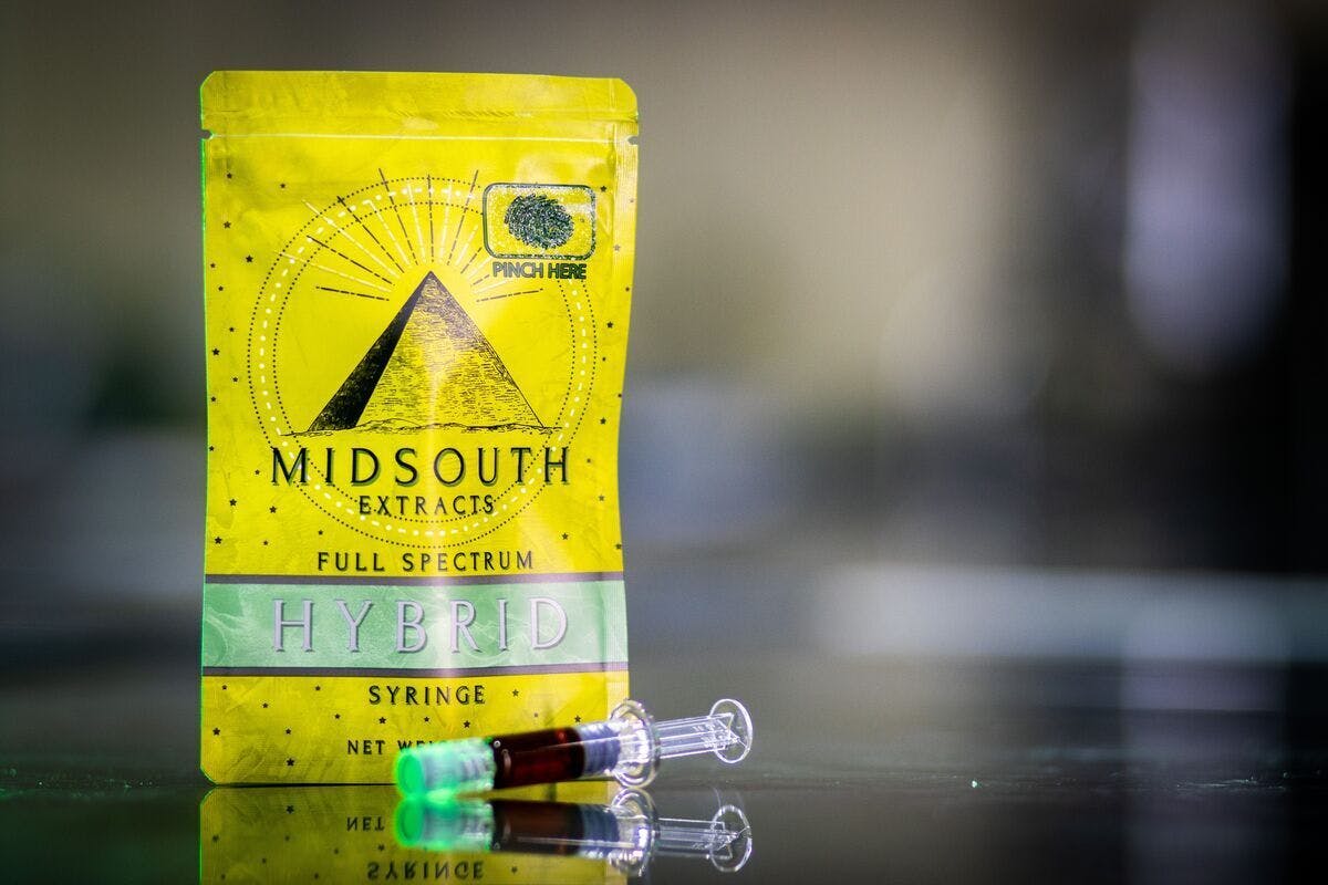 Pyramid Kush 1g Syringe MidSouth Extracts