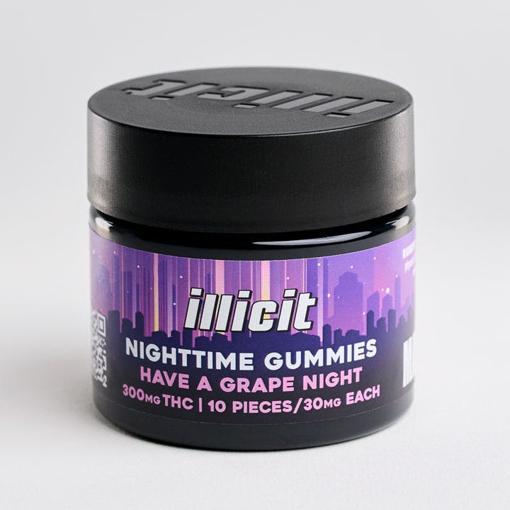 Have A Grape Night 300MG Nighttime Gummies by ILLICIT