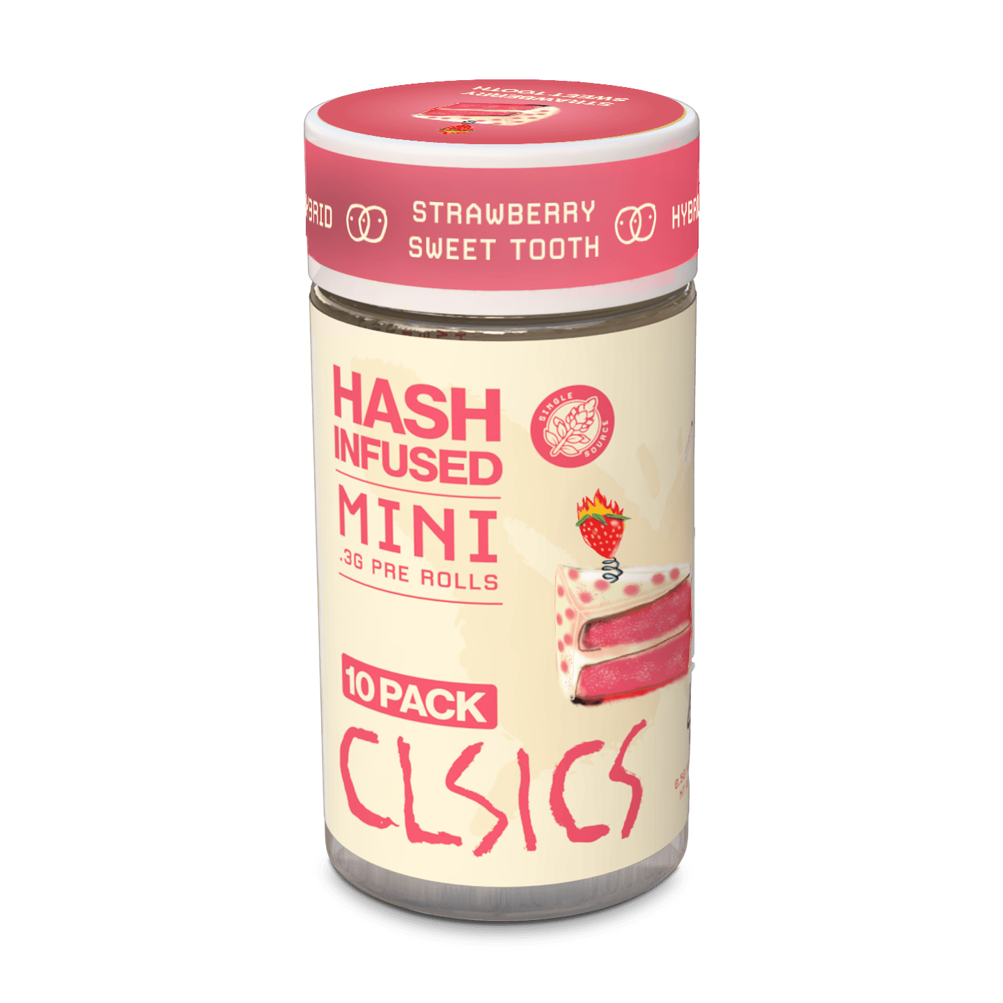 CLSICS Rosin & Rosin Infused Pre Rolls: Sweet Tooth