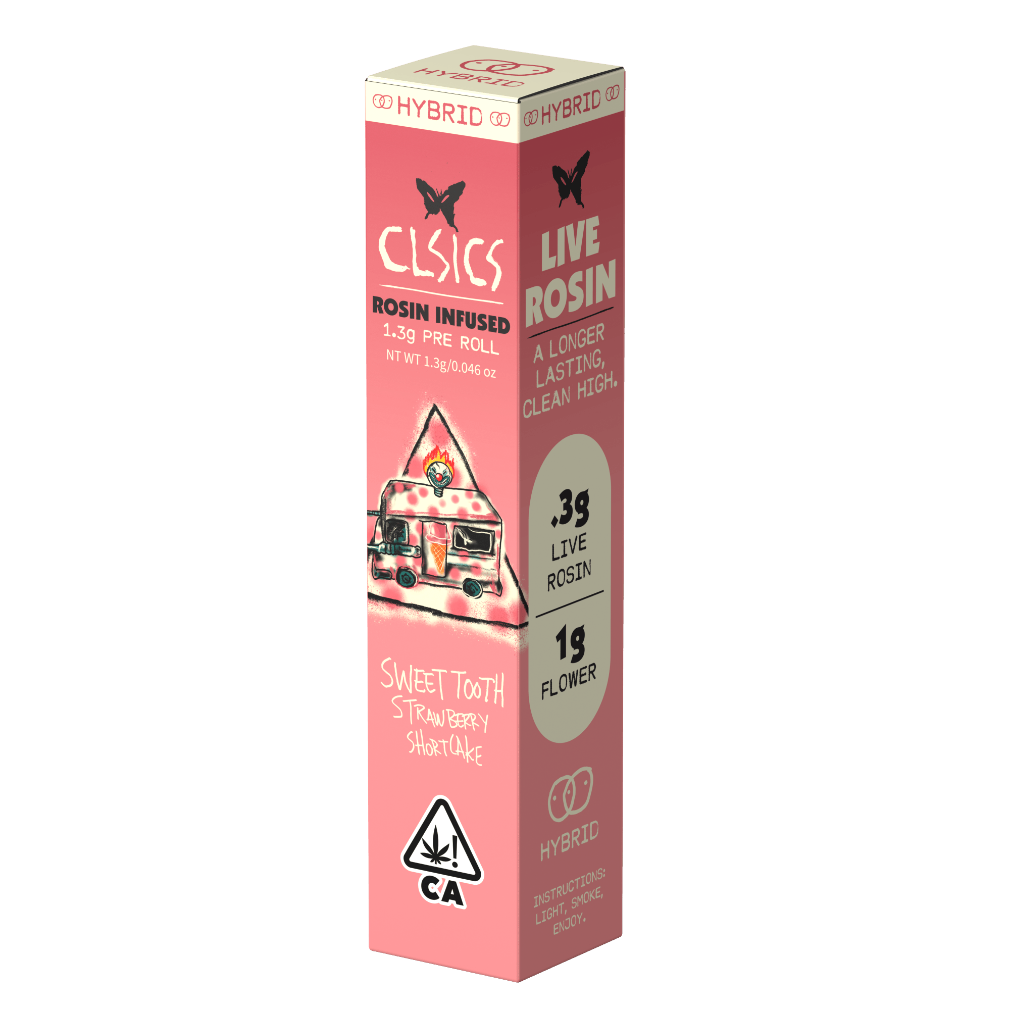 CLSICS Rosin & Rosin Infused Pre Rolls — Sweet Tooth