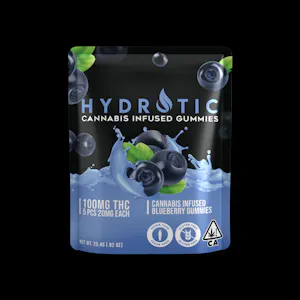 HYDROTIC - Blueberry Gummies | 100mg | Hydrotic