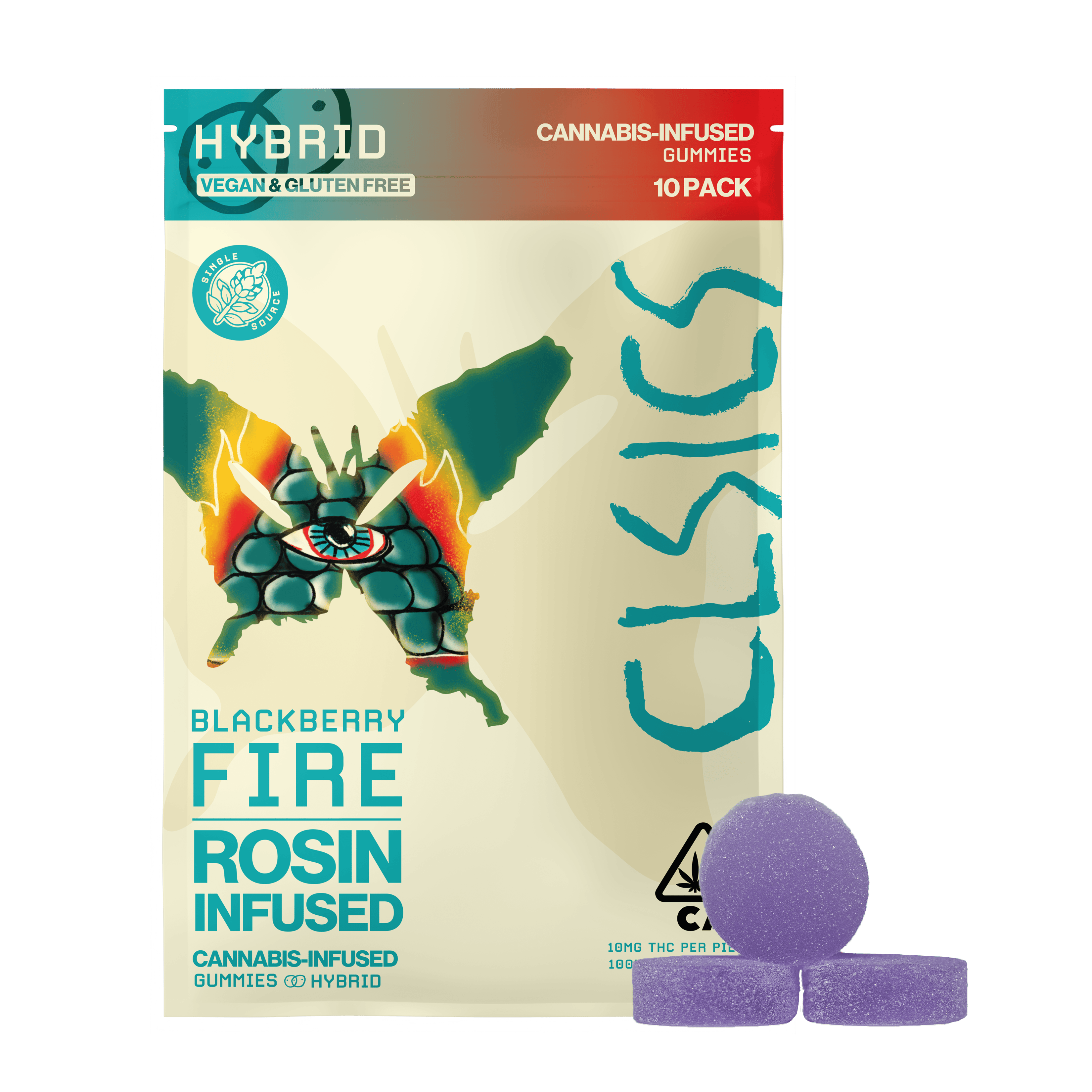 Blackberry Fire 10pk Gummies Live