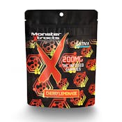 Monster Xtracts | Cherry Lemonade | THC Gummies | 200mg