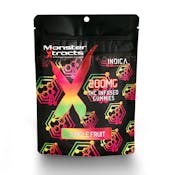 Monster Xtracts | Jungle Fruit | THC Gummies | 200mg