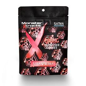 Strawberry 200mg THC Gummies