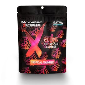 Tropical Thunder 200mg THC Infused Gummies