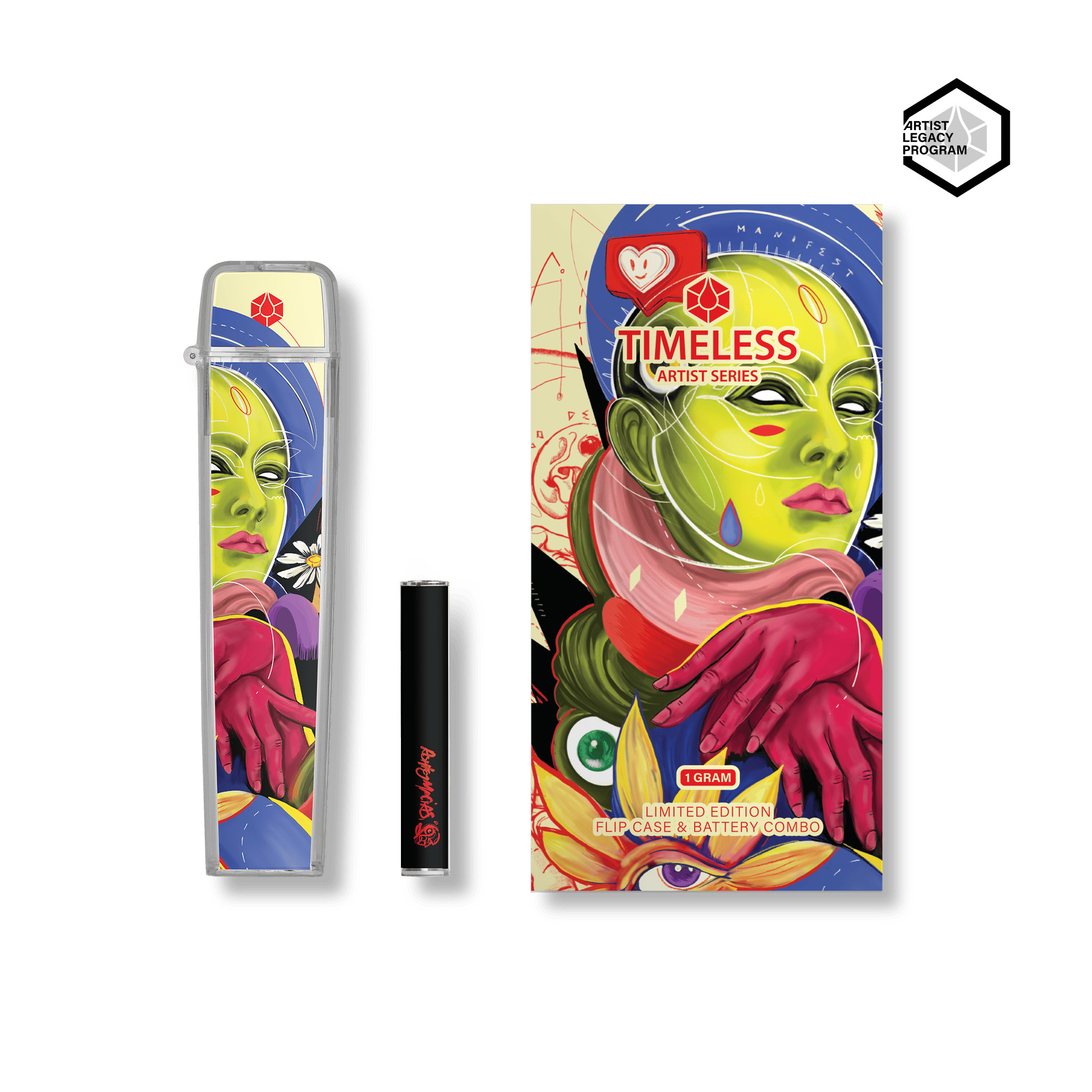 Timeless Vapes — Ashley Macias Flip Case & Combo