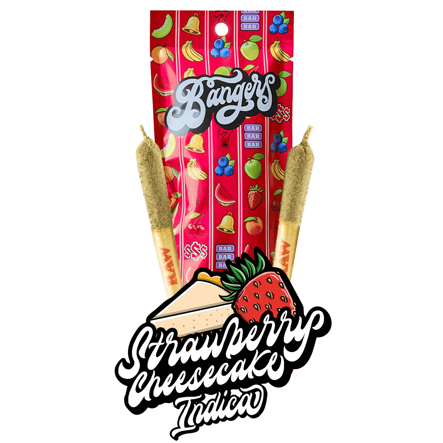 Strawberry Cheesecake - (2) .6 gram Pre rolls