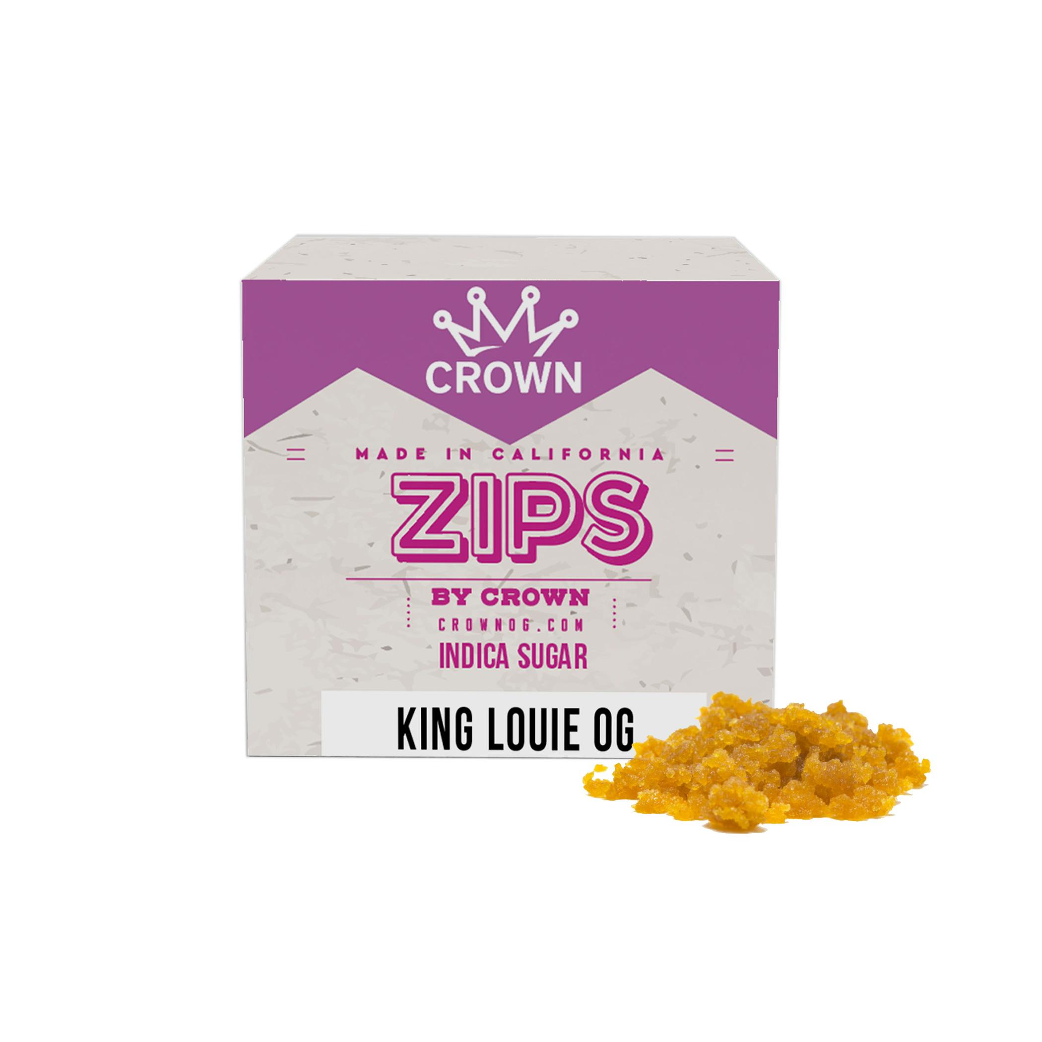 Crown Zips King Louis OG Sugar Weedmaps
