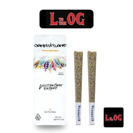 L to the OG Pre Roll 2g - Dual Pack Series