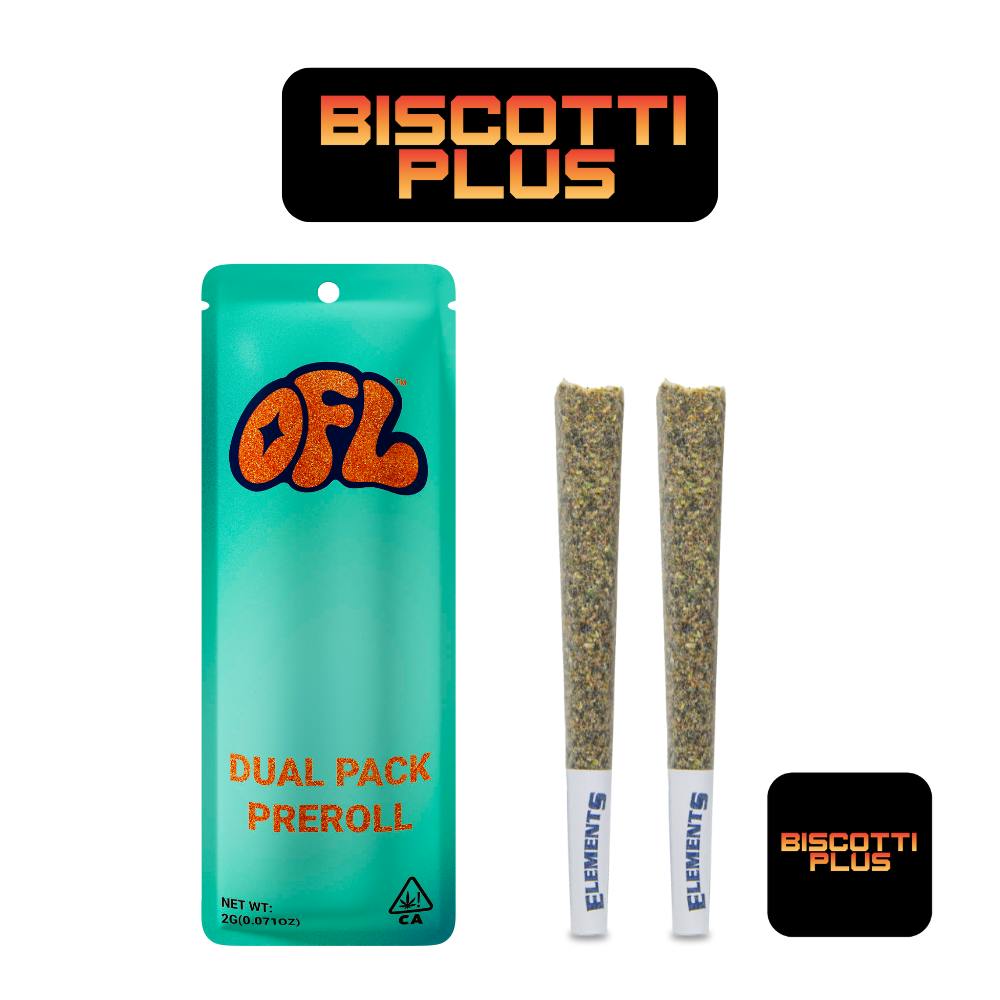 Biscotti Plus | Joints | 1g each | 2pk