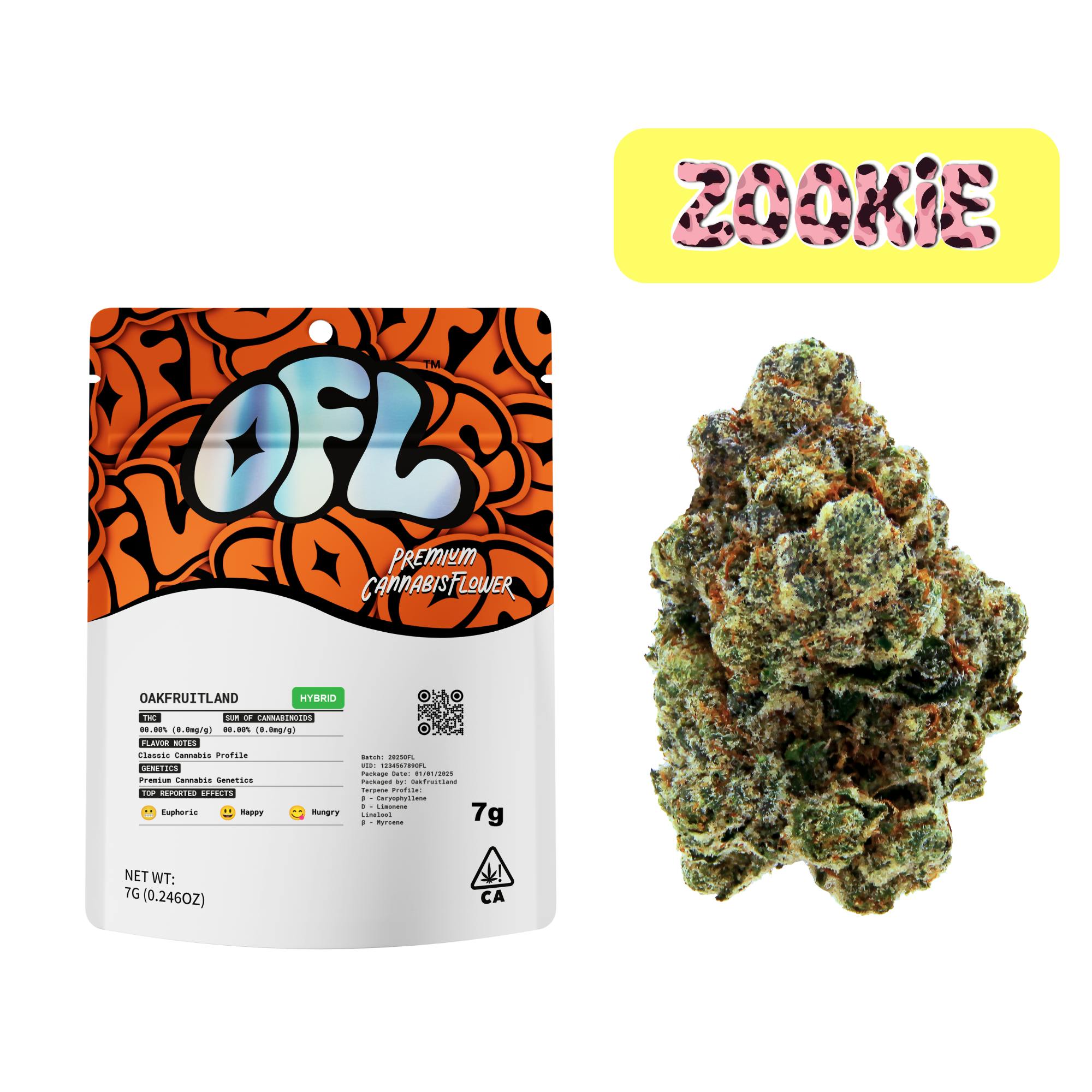 Zookie Premium Flower 7g - Oakfruitland (OFL)