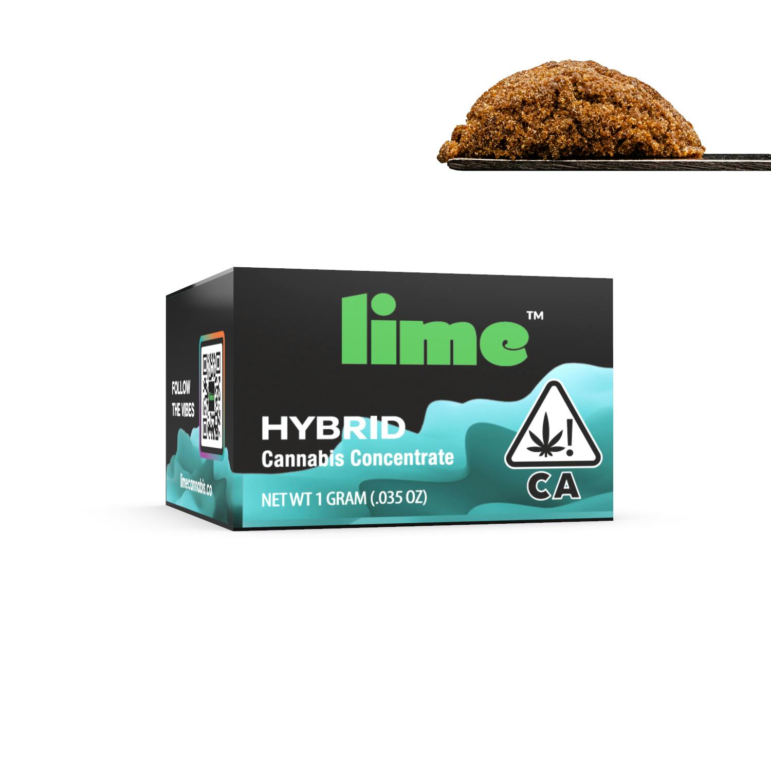 Hybrid (1.0g Ice Water Hash) Lemon Breath Lime