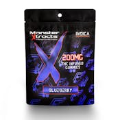 Monster Xtracts | Blueberry | THC Gummies | 200mg