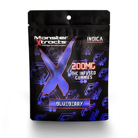 Blueberry 200mg THC Infused Gummies