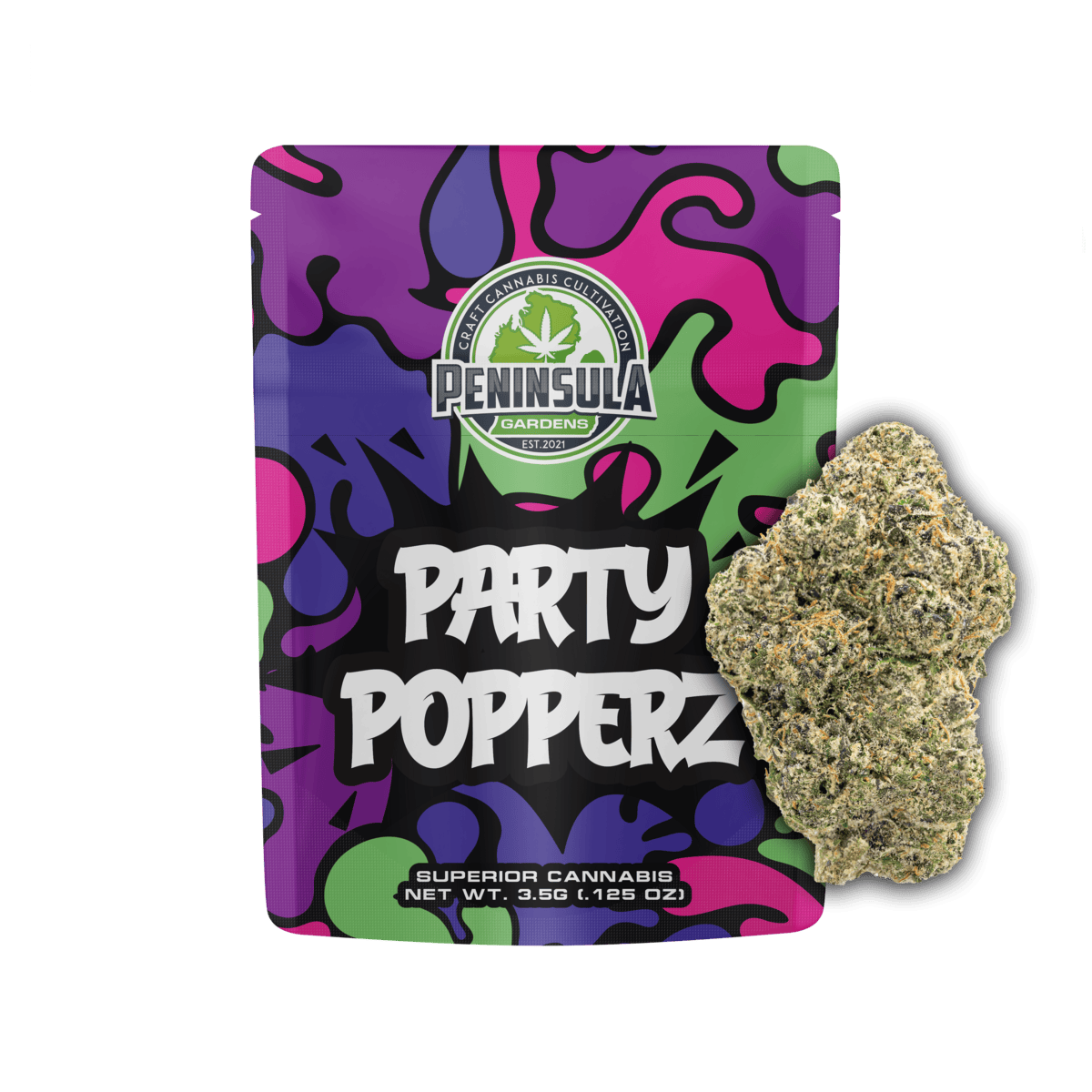 Peninsula Gardens | Party Popperz | Big Buds | 3.5g