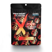 Monster Xtracts | Pineapple Cherry Crush | THC Gummies | 200mg